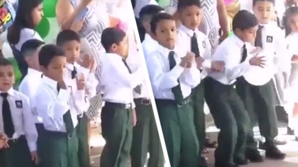 Jij mijn ballon jatten? Dacht het niet vriend...