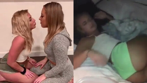 Welgevormde aandachtstrutjes houden een prankoorlog met elkaar