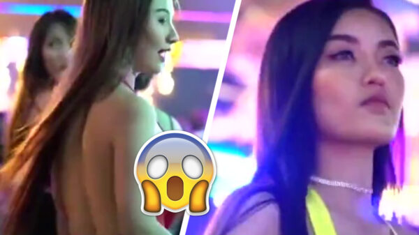 Deze serveersters zijn vast aangenomen op hun enorme.... karakter