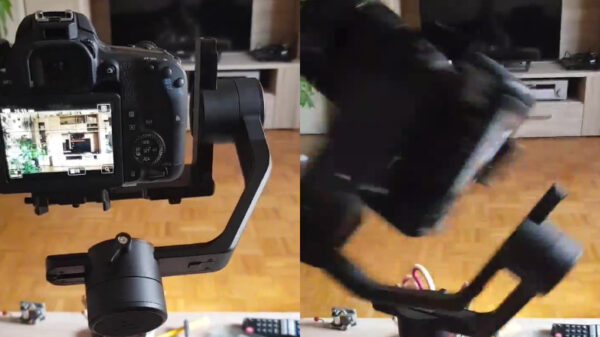 Deze gimbal is voor de liefhebber van totale freakvideo's