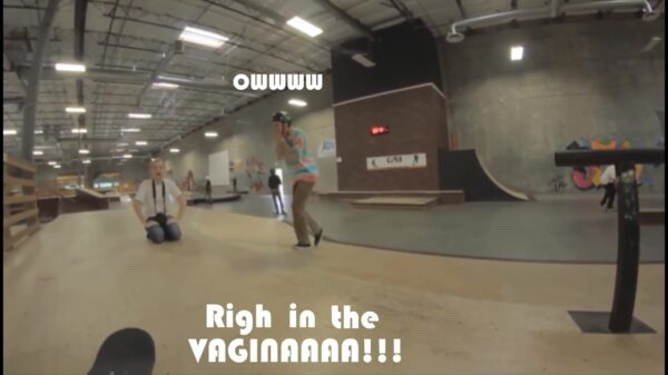 Right in the vag1na!