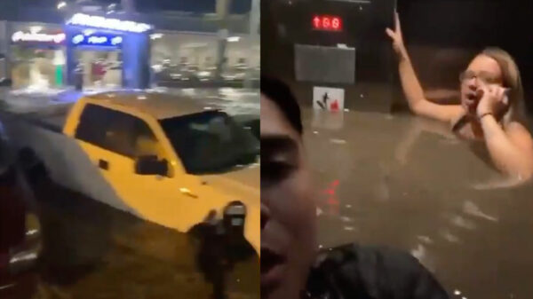 Nachtmerriemateriaal: groepje vrienden komt vast te zitten in ondergelopen lift