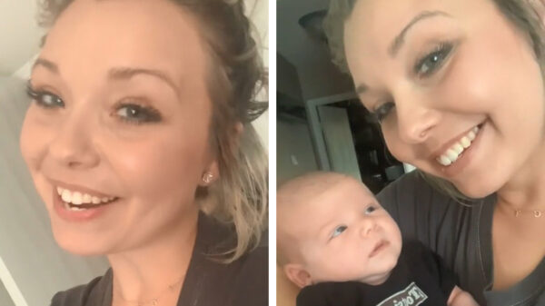 Baby weet moedertjelief keer op keer te verrassen