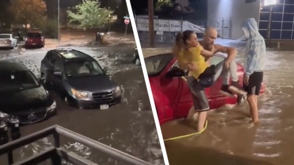 Meer beelden van de extreme overstromingen in de Amerikaanse stad Omaha