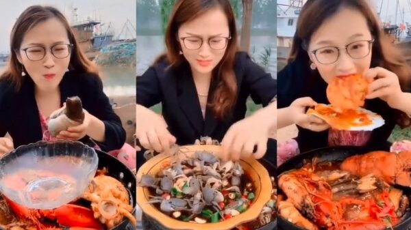 Chinese veelvraat eet allerlei bizarre en ranzige dingen