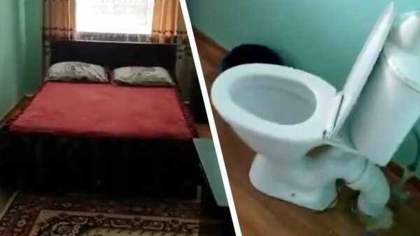 Note to self: boek nooit een all-in-one hotelkamer in Kazachstan