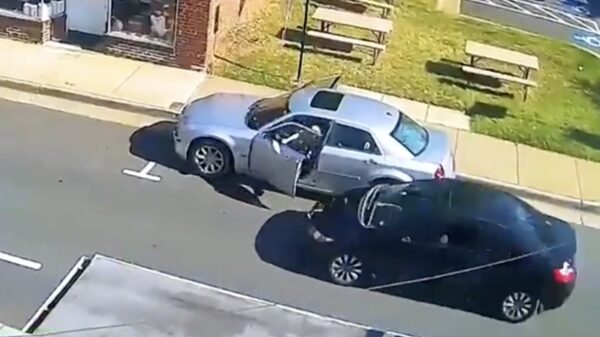 Vrouw wil blijkbaar toch liever vleugeldeuren op haar Chrysler 300C