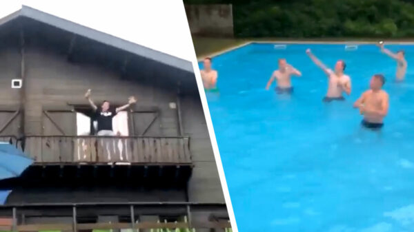 Wat een aantal 'New Kids' op vakantie in het Belgische Hastière doet