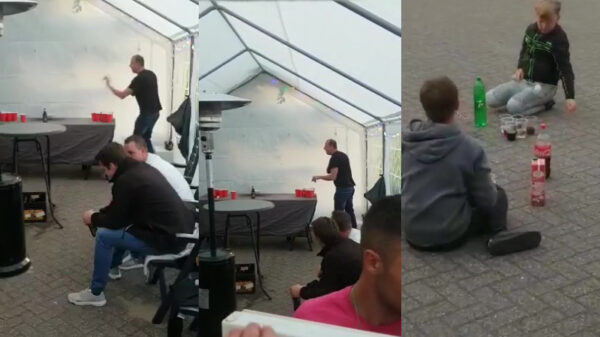 De nieuwe generatie beerpongers is al volop in training