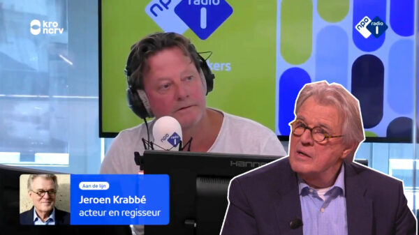 Jeroen Krabbé pislink over genderneutrale Gouden Kalf: "het stoom komt uit m'n oren"