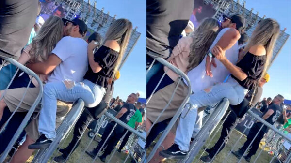 Kerel wordt betrapt als hij snuffelstage bij de BFF van zijn vriendin loopt