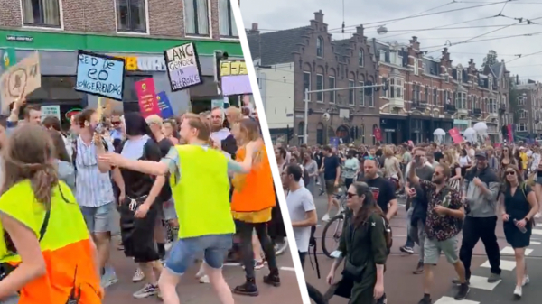 De Unmute Us Protestmars tovert vandaag diverse steden in Nederland om tot festival