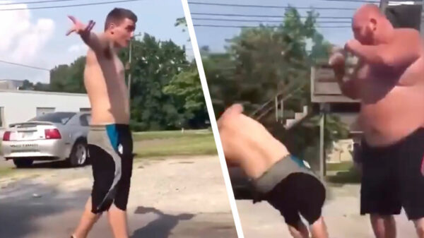 Note to self: stoer doen tegen een reus is vaak geen goed plan