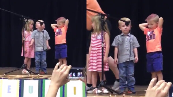 De Imperial March leent zich prima voor een schooluitvoering