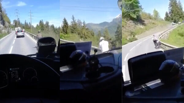 Ook in Zwitserland hebben ze een gruwelijke hekel aan die #%#$^ wielrenners