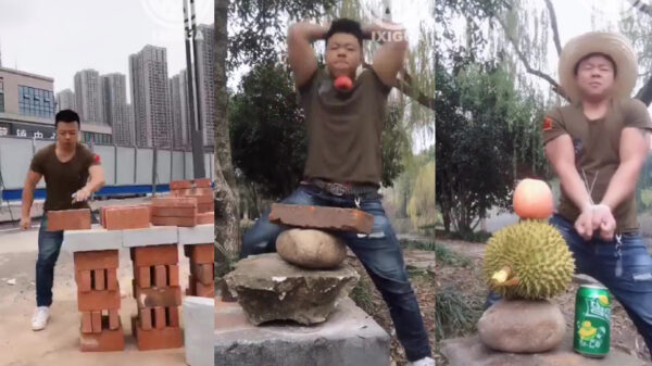 Met deze Chinese Hulk wil je geen ruzie krijgen