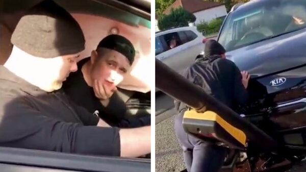 Uit de oude doos: Peppi en Kokkie zijn compleet van de kaart en crashen auto