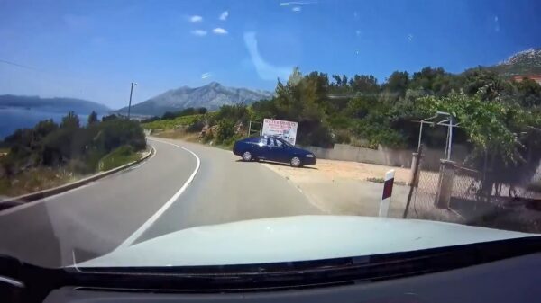 Poolse vakantieganger kan de volgende keer beter zijn handrem gebruiken