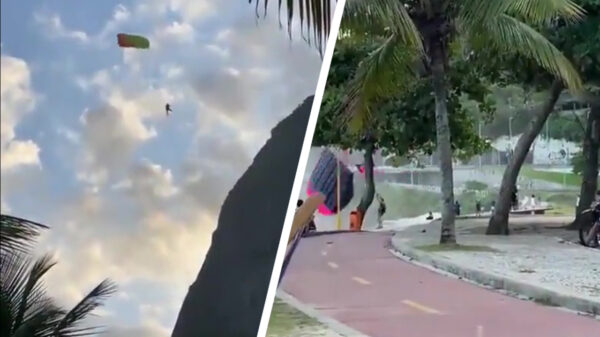 Parachuteception, voor als gewoon parachutespringen niet link genoeg is