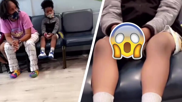 Koter in wachtkamer heeft een wel héél bijzonder speelgoedje