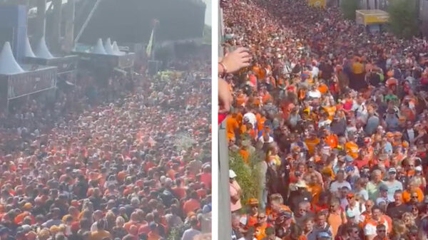 Ophef om enorme drukte bij Formule 1 in Zandvoort