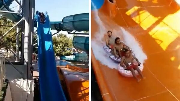 Ritje in waterglijbaan zorgt voor een paar verschoven rugwervels