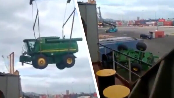 Pooaaahhh, die John Deere doet het waarschijnlijk niet meer