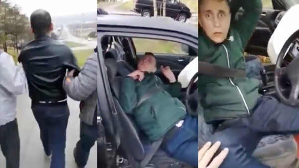 Russische drugskikker keek iets te diep in het pakketje en crasht zijn auto