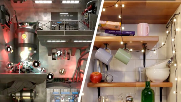 Wat krijg je als je 100 verschillende 3d-artiesten een marble-machine laat maken?