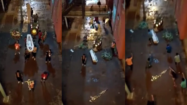 Braziliaanse begrafenis wordt bruut verstoord door schietpartij