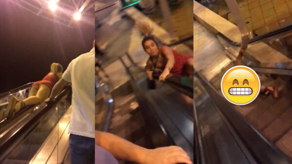 Waarom je in een rokje beter niet van een roltrap naar beneden kunt glijden