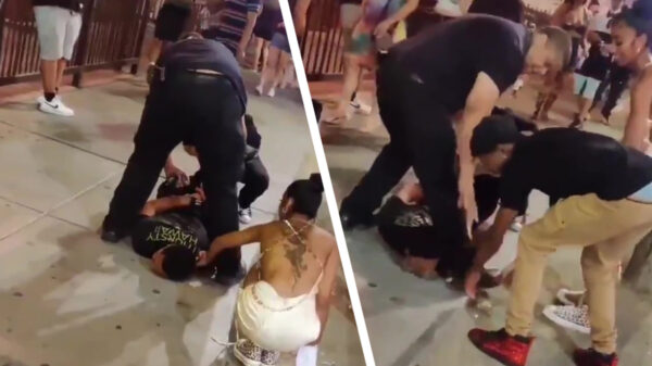 De een zijn arrestatie is de ander zijn ketting