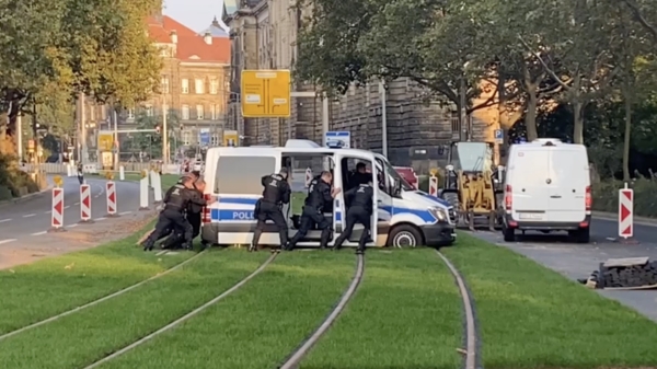 Duitse politie is als eerste bij ongeval, maar kwam helaas nooit meer weg