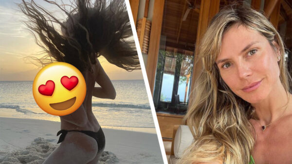 Een topless fotoshoot van Heidi Klum is niet iets dat je wil missen