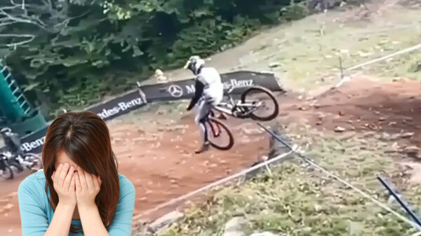 MTB'er heeft zowel zijn linker- als rechterteelbal geplet dankzij dubbele notenkraker