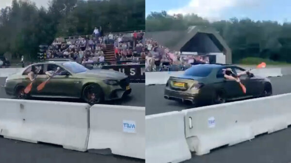 Mercedes E63s AMG krijgt een beetje hulp tijdens 't Spring Event 2.0