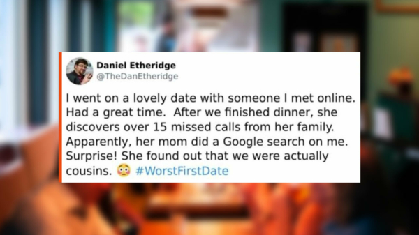 25 verhalen van mensen die over hun bizarre 'first dates' vertellen