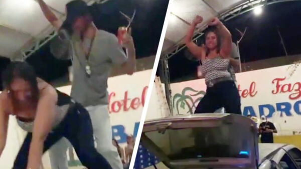 Waarom je nooit op een auto moet gaan staan twerken