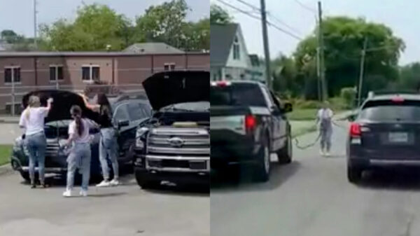 Vrouwen en startkabels, niet echt een geslaagde combinatie