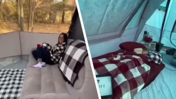 Vooruit, op deze manier willen we ook wel een weekje kamperen