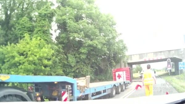 Hoogte van je waggie inschatten is niet voor elke vrachtwagenchauffeur even makkelijk