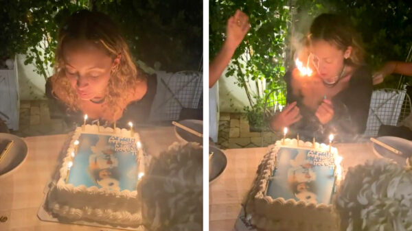 Heb je Nicole Richie wel eens de kaarsjes van een taart zien uitblazen?