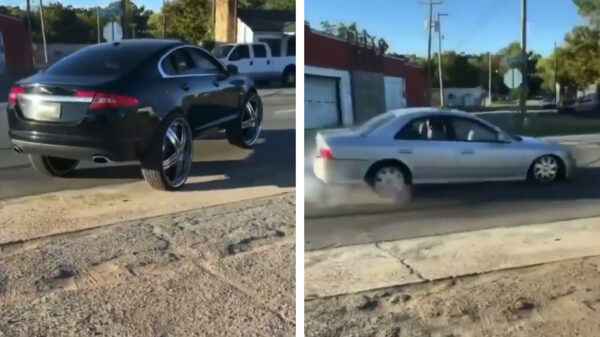 Langzaam invoegen eindigt in kneiterharde crash