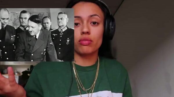 Vlogster blijkt over 0,0 historisch besef te beschikken