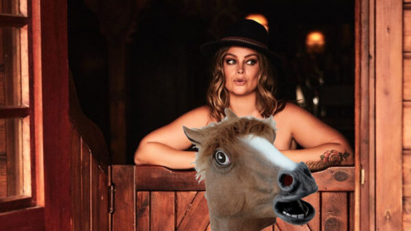 Cowgirl Miljuschka gaat voor een eerlijk verhaal weer eens helemaal uit de kleren