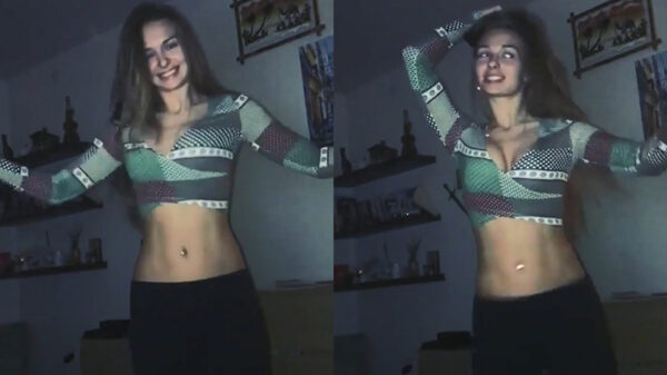 Sasha Balandina laat menig mannenhart sneller kloppen met haar dansjes