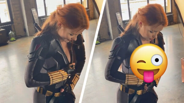 Cosplaymodel Irina Meier heeft de nodige struggles met haar rits