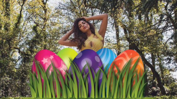 Yolanthe besloot vandaag als pikant paasei door het leven te willen gaan