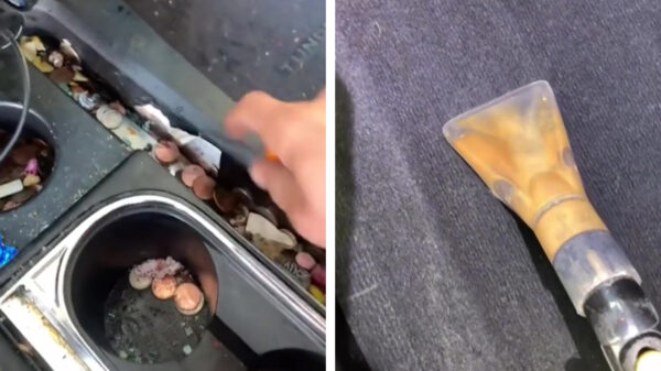 Een extreem gore auto schoonmaken is eigenlijk best bevredigend