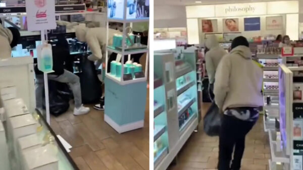 Bizar: schoonheidswinkel in Amerika wordt leeggeroofd en niemand doet iets